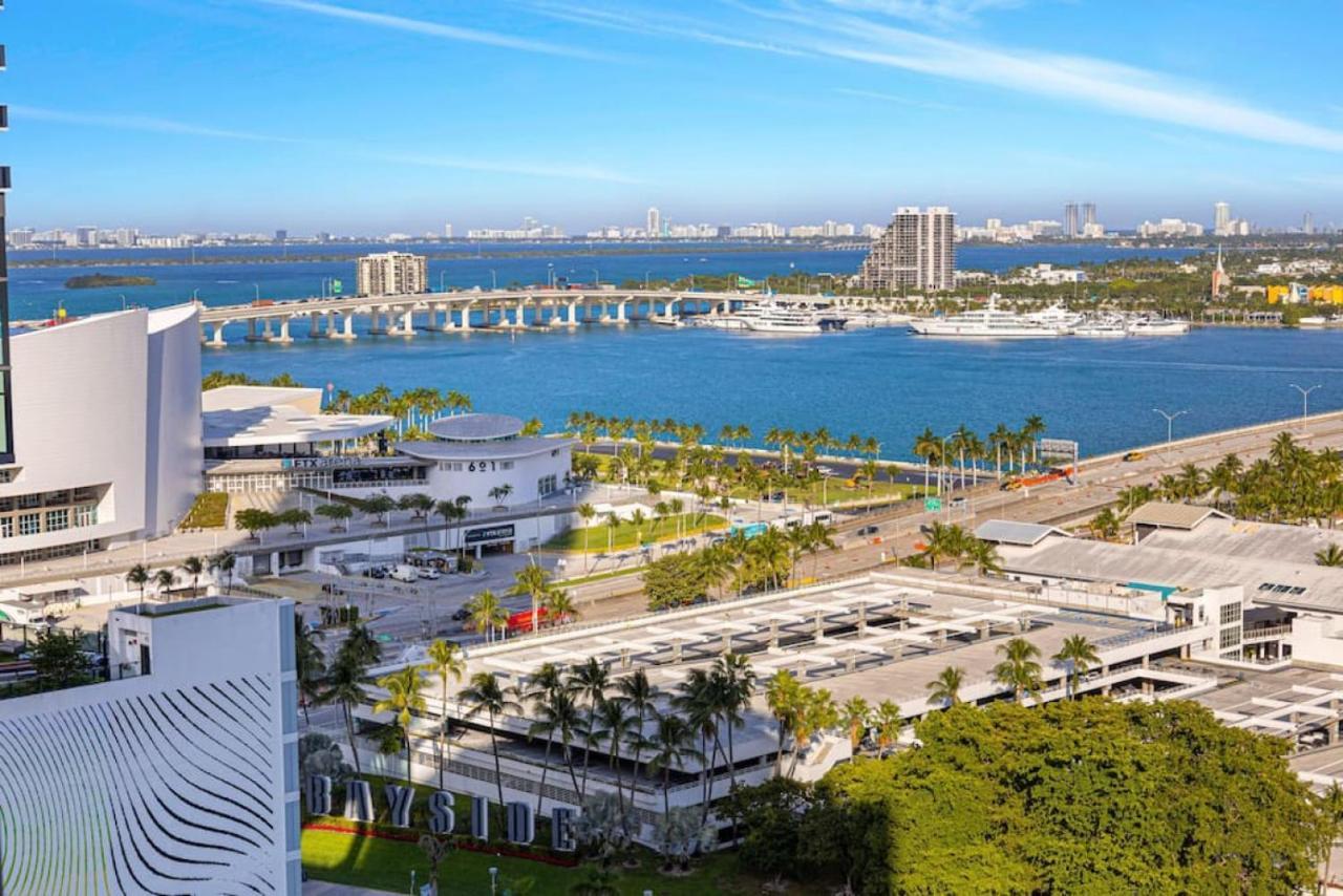 Corner Condo W/ Unrivaled Views Miami Luaran gambar