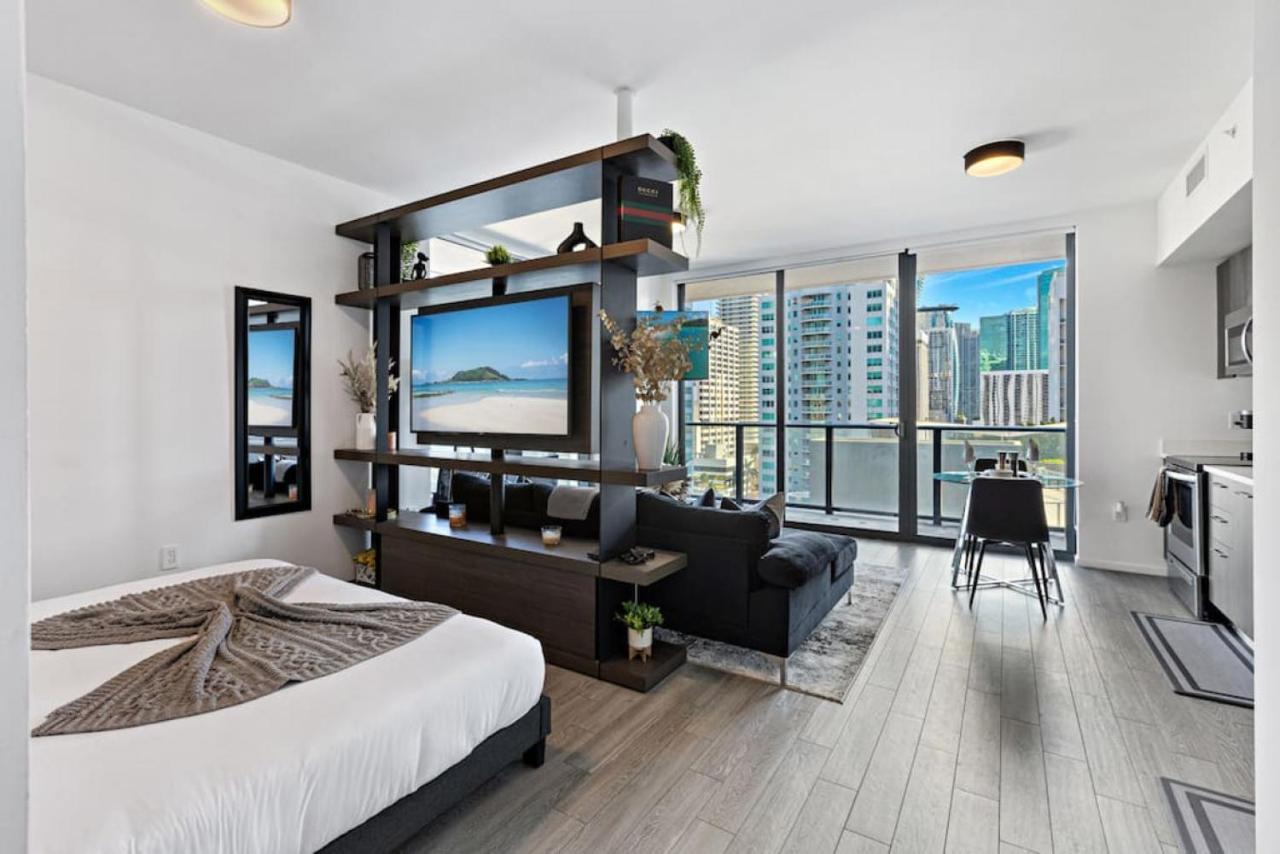 Corner Condo W/ Unrivaled Views Miami Luaran gambar